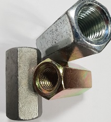 Connector Nuts Galvanised and Zinc Plated